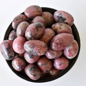 Rhodonite Tumbled Stones Healing Stones 100G to 1KG